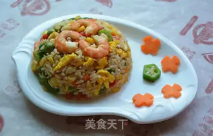 Make Shrimp rice step 7