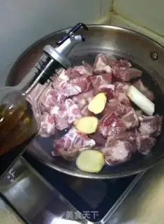 Make Plum ribs step 1