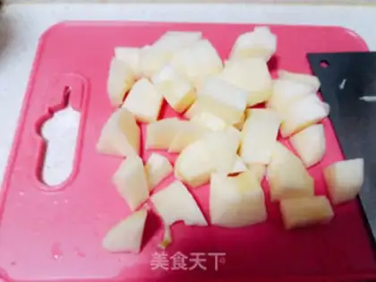 Make cucumber with a golden pin mushroom step 7