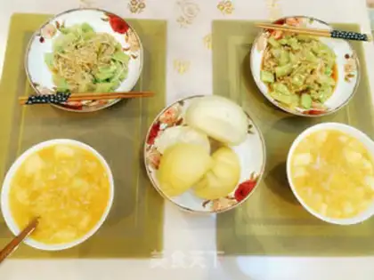 Make cucumber with a golden pin mushroom step 10