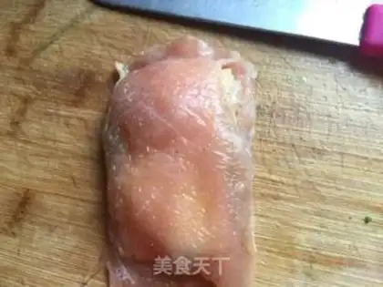 Make Cream chicken steak step 6