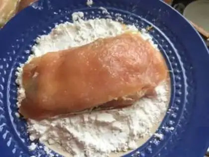 Make Cream chicken steak step 7