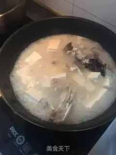 Make Fish-head tofu step 3