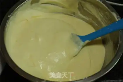 Make Soybean flamingo mousse cake step 4