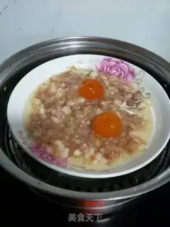 Make Salted egg steam step 3