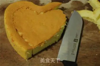 Make Soybean flamingo mousse cake step 8