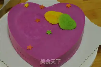 Make Soybean flamingo mousse cake step 16