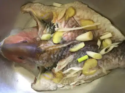 Make Farmers bake fish step 0