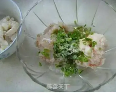 Make Shrimp dumplings step 4