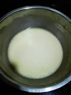 Make Rainbow milk, ice cream mooncake step 5