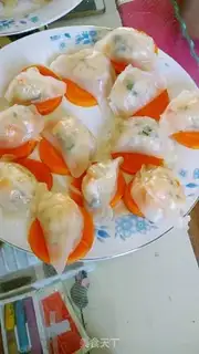 Make Shrimp dumplings step 12