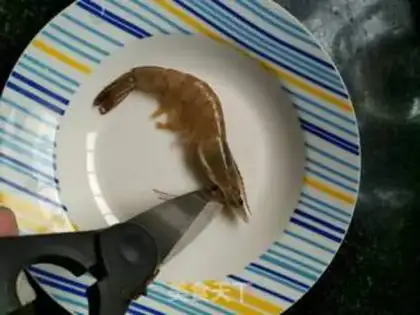 Make Red burning shrimp step 0