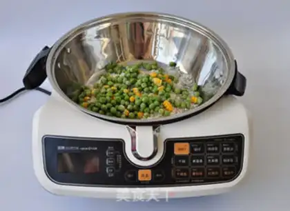 Make Peas and sausage step 3