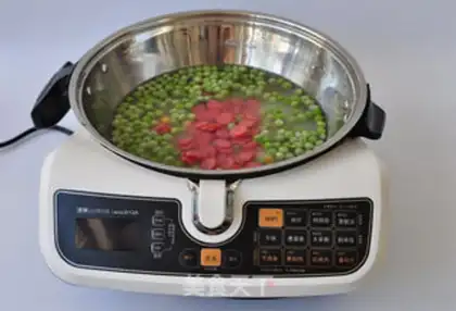 Make Peas and sausage step 5