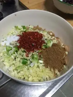 Make Cheese pepper bag step 3
