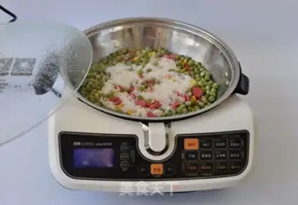 Make Peas and sausage step 8