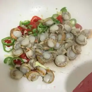 Make Spicy scallops step 4