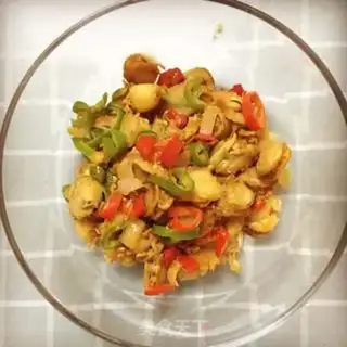 Make Spicy scallops step 7