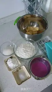Make Pink-love cookies step 3