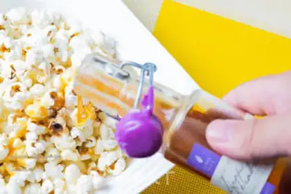 Make Lavender syrup popcorn step 9