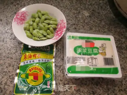 Make Squeeze the silk tofu step 0
