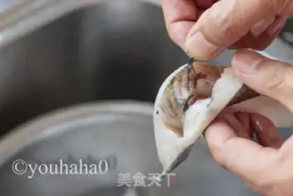 Make Vapouring halibut step 2
