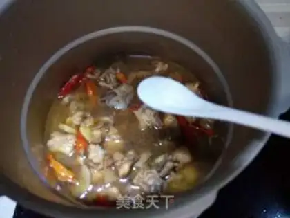 Make Delicious beer chicken step 5