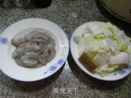Make Curry shrimp cabbage step 0