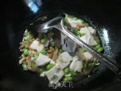 Make Squeeze the silk tofu step 7