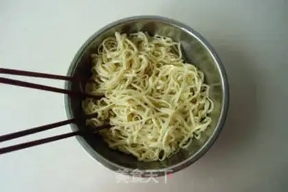 Make Soccer egg noodles step 0