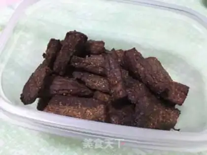 Make Roasted beef jerky step 5