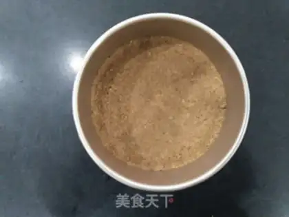 Make Green tea mousse step 2