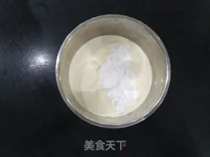 Make Green tea mousse step 7