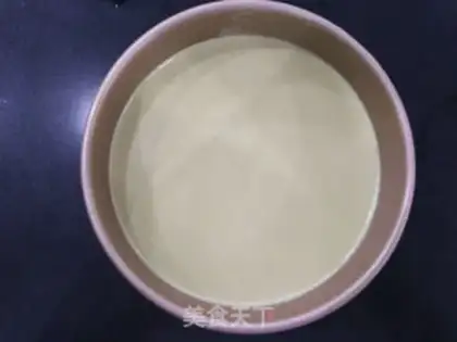 Make Green tea mousse step 9