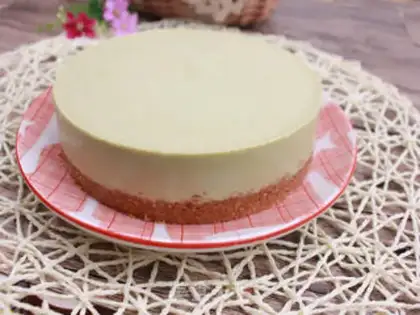 Make Green tea mousse step 10