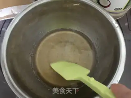 Make The egg yolk mooncake step 5