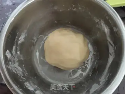 Make The egg yolk mooncake step 9