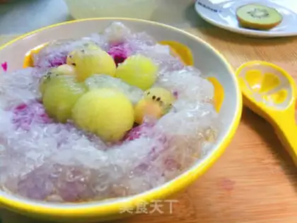 Make Coconut fruit step 3