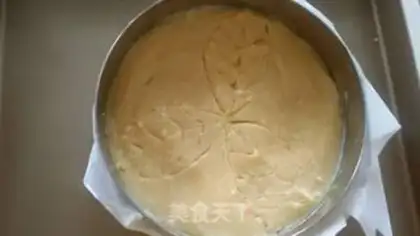 Make Basque cake step 9