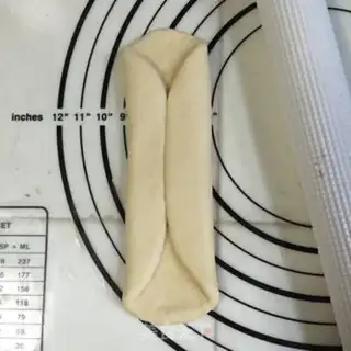 Make Ham cheese rolls step 3