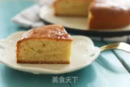 Make Basque cake step 10