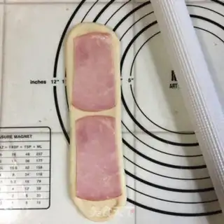 Make Ham cheese rolls step 5
