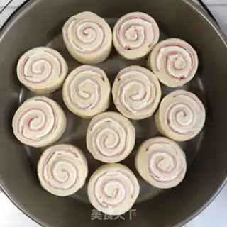Make Ham cheese rolls step 9
