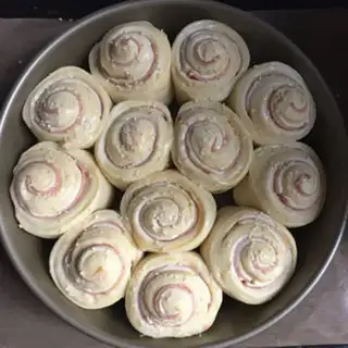 Make Ham cheese rolls step 10