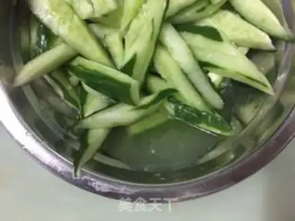 Make Cream cucumber step 5