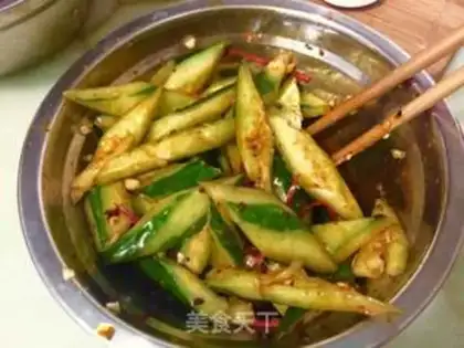 Make Cream cucumber step 7