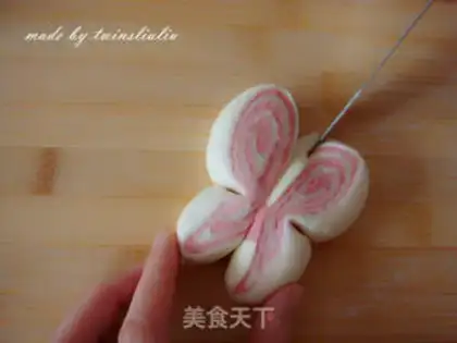 Make Fancy butterflies step 5