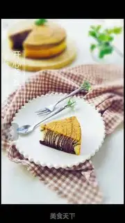Make Zebra Zephyr cake step 15