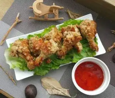 Make Sweet spicy chicken wings step 4
