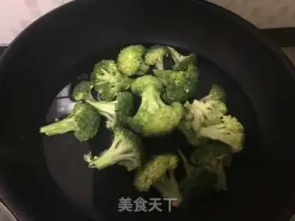 Make Ham broccoli step 0